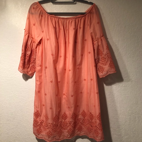St. John's Bay Dresses & Skirts - Cotton coral mini dress
